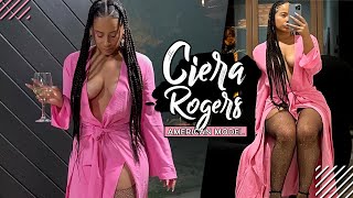 Ciera Rogers Biography Age Height Weight Body Measurements Photos [upl. by Eremehc]