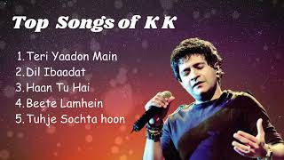 Top Songs of kk  Emraan Hashmi Songs  Best Songs  Hits Bollywood Songs  KK Songs  2024 [upl. by Meyer]