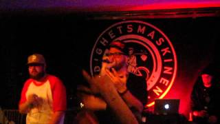 Organismen feat Dj Large  Den Vita Kaninen  Live Pub 19 Valborg Uppsala [upl. by Westney]