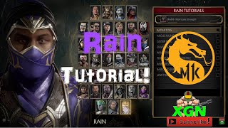 Mortal Kombat 11 how to unlock Rain Hurricane Strength skin Tutorial Lesson [upl. by Anidal686]