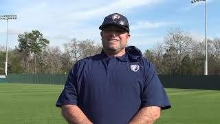 UT Tyler Baseball Postgame Interview 3324 [upl. by Weirick]