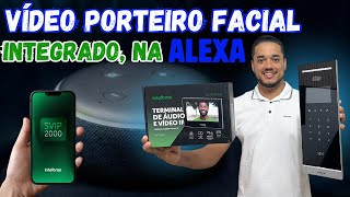 Tecnologia para o seu Condomínio Integrando Vídeo Porteiro Facial intelbras na Alexa [upl. by Nylissej]