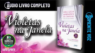 Áudio Livro Espírita Violetas na Janela  Vera Lúcia Marinzeck  SOMENTE VOZ  Português PTBR [upl. by Haerr385]