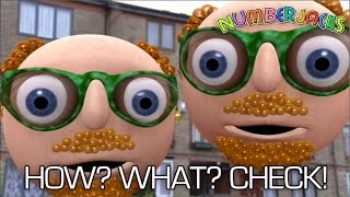 NUMBERJACKS  How What Check  S1E45  Full Episode [upl. by Dione]