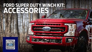 Ford Super Duty Winch Kit  Accessories  Ford [upl. by Griseldis711]