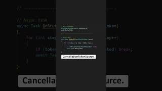 How To Cancel async Methods [upl. by Kcirevam]