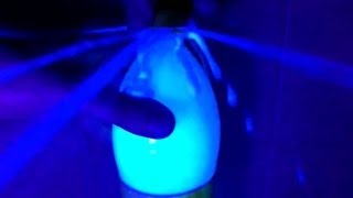 Glow Tonic Water  Tonic  Quinine  UV Light [upl. by Esirec]