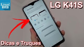 LG K41s  Dicas e truques  Conhecendo recursos do seu aparelho [upl. by Dahsra]