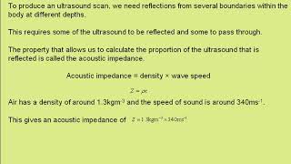 acoustic impedance [upl. by Garling]