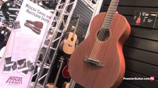 NAMM 13  Tanglewood TW 138 Slope Shouldered Dreadnought [upl. by Ttezil]