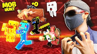 MOB HUNT CHALLENGE In Minecraft  NETHER EDITON Ft YesSmartyPie ezio18rip [upl. by Weasner]