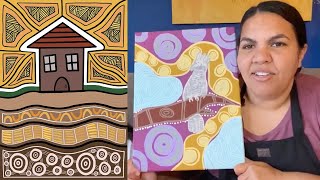 Koorie Art Play Episode Four — Totem Painting [upl. by Enileoj]