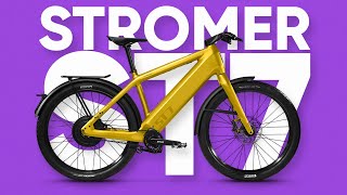 Test STROMER ST7  le speedbike le plus CHER du MONDE 12000 € est une démo du futur [upl. by Icnarf]