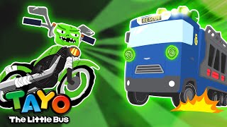 The Zombie Motorcycle has cursed the Rescue Truck🧟  RESCUE TAYO  Movie for Kids  Tayo Songs [upl. by Worthington727]