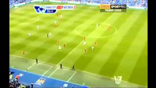 Edin Dzeko goal Man City vs West Brom 07052013 [upl. by Lia385]