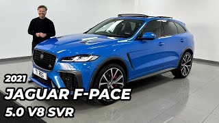 2021 Jaguar FPace V8 SVR [upl. by Aelak972]