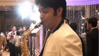 bahon main chale aao on alto saxophone by abhay sharma [upl. by Nosrettap824]