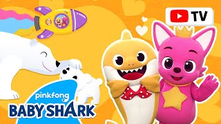 🐮Introducing the Animal Family  Baby Sharks Adventure  NEW Series in 4K  Baby Shark Official [upl. by Kenway409]