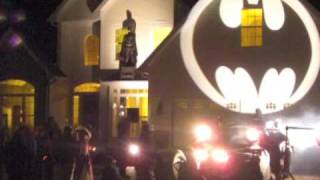 Batman Theme Halloween Display [upl. by Alisander]