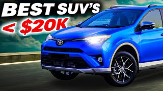 10 Reliable Used SUVs UNDER 20K [upl. by Bussy941]