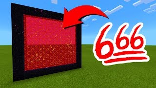 How To Make A Portal To The 666 Dimension in Minecraft [upl. by Desireah715]