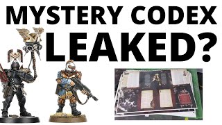 Mystery Army Leaked by Games Workshop New Imperial Agents Codex Incoming [upl. by Victoria]