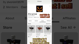 Making new roblox shirts amp Zivo group roblox mm2 edit [upl. by Oiragelo]