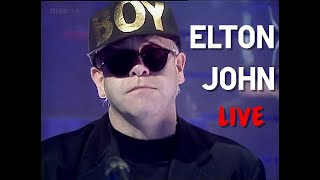 Elton John  Sacrifice 1990  Live With Lyrics [upl. by Negroj]