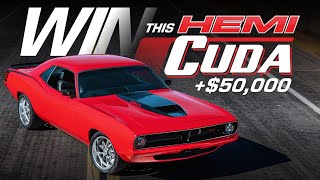 WIN This 1970 Plymouth HEMI Cuda RestoMod and 50000 CASH [upl. by Zeta]