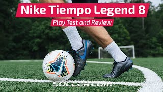 Nike Tiempo Legend 8 Play Test and Review On Field [upl. by Enitsrik598]