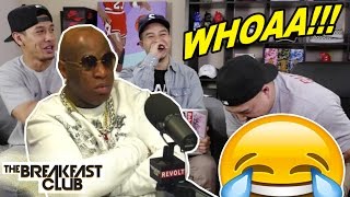 HYPETALK TRENDING BIRDMAN GOES CRAZY ON THE BREAKFAST CLUB quotRESPEKquot [upl. by Nuahsal]