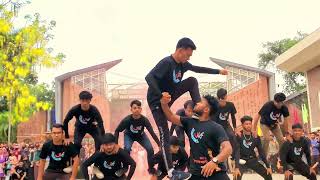 Flashmob Dance Video at Hajee Mohammad Danesh University  2024 [upl. by Honeyman]