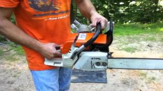 Stihl 038 AV Super [upl. by Ryann]