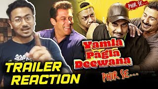 Yamla Pagla Deewana Full Lyrics HQ [upl. by Cadmar487]