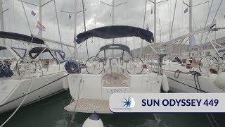 VIDEO CHECKIN SUN ODYSSEY 449 STANDARD [upl. by Martel]