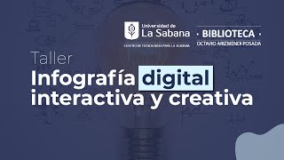 Taller Infografía digital interactiva y creativa [upl. by Eamaj]