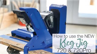 How to Use the New Kreg Pocket Hole Jig 720 [upl. by Fai909]