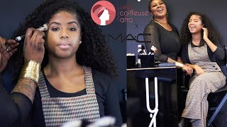 TUTO  COMMENT AVOIR UN TEINT PARFAIT  MAC COSMETICS x MA COIFFEUSE AFRO [upl. by Selia]