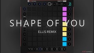 Ed Sheeran  Shape Of You Ellis Remix Unipad Pro CoverPreview [upl. by Nyladam]