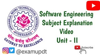 Software Engineering Full Subject Explanation Video  UNIT  II  Computer Science Engineering [upl. by Llenyl]