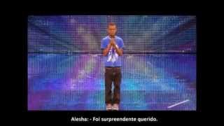 Malaki Paul  Britains Got Talent legendado [upl. by Aicela]