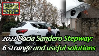 2022 Dacia Sandero Stepway 6 strange and useful solutions [upl. by Kalmick44]