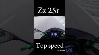 Kawasaki Ninja Zx25r top speed shorts [upl. by Bergerac]