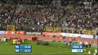 YOHAN BLAKE 1926 200m Men Brussels Diamond League 2011 [upl. by Astra]