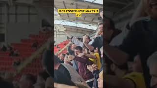 Jack CooperLove equalises for Burton away at Rotherham football bafc rufc HIGHLIGHTS goals [upl. by Paulita622]