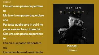 pianeti testo ultimo [upl. by Rod]