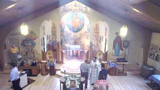 August 11 2024 Divine Liturgy St Gregory the Theologian Orthodox Church Wappingers Falls NY [upl. by Ordnael686]