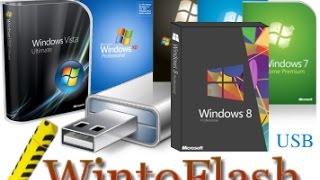 Cara Membuat Bootable Flashdisk Windows 7810 dengan Wintoflash Terbaru [upl. by Raffaj]