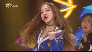 《CAPTIVATING》 KRIESHA CHUs SUNSET DREAM at Inkigayo 180128 [upl. by Ibbor]