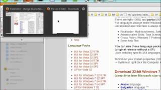 Vistalizator Смена языка в Windows 7 и Vista [upl. by Lerrad344]